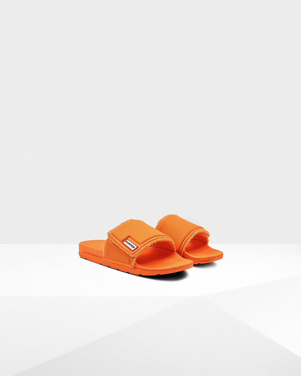 Hunter Badesandaler Dame Orange | Original Adjustable | ZILFH-2136